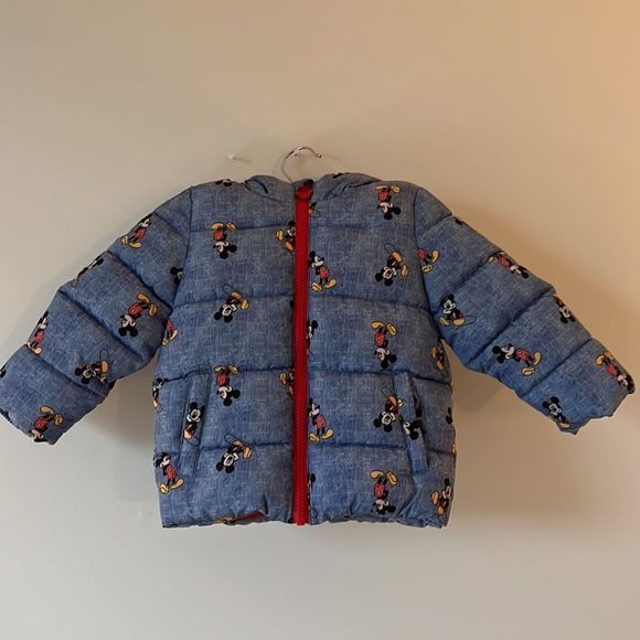 Disney Mickey Mouse puffer jacket - Picture 4 of 11